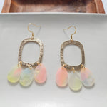 Ophelia Earrings - Iridescent Neon