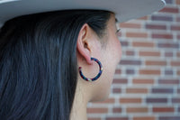 Camy Hoops - Jeweled Twilight