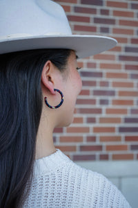 Camy Hoops - Jeweled Twilight