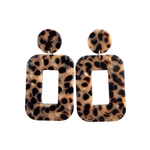 Margot Earrings - Cheetah