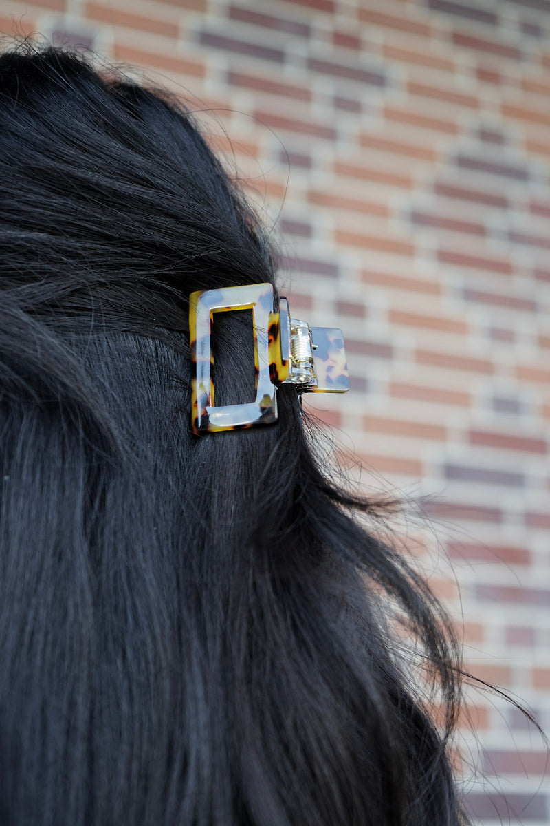 Carly Hair Claw - Tortoise