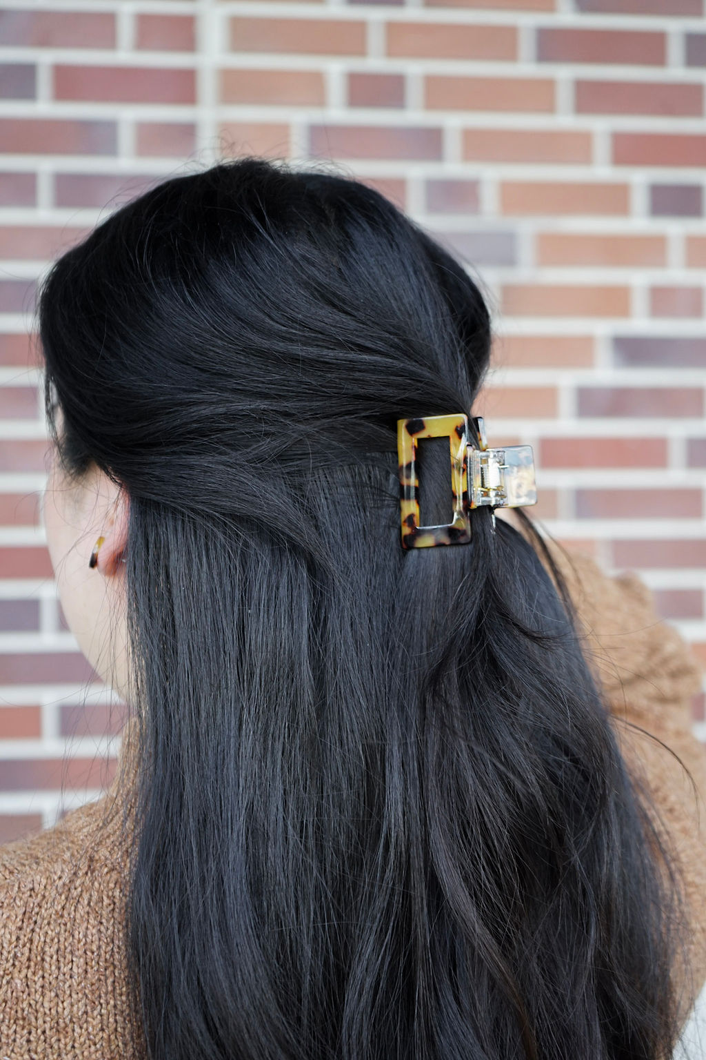 Carly Hair Claw - Tortoise