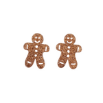 Gingerbread Man Studs