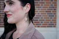 Emma Earrings - Linen