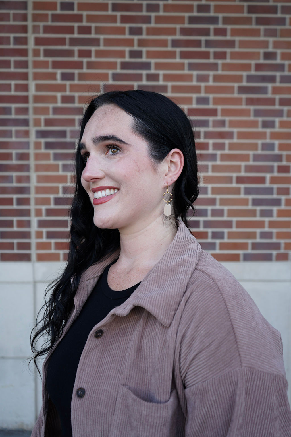 Emma Earrings - Linen