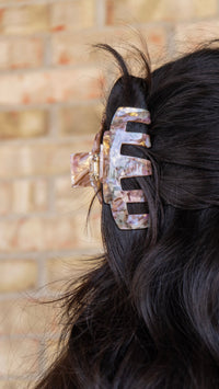 Catherine Hair Claw - Shimmering Taupe