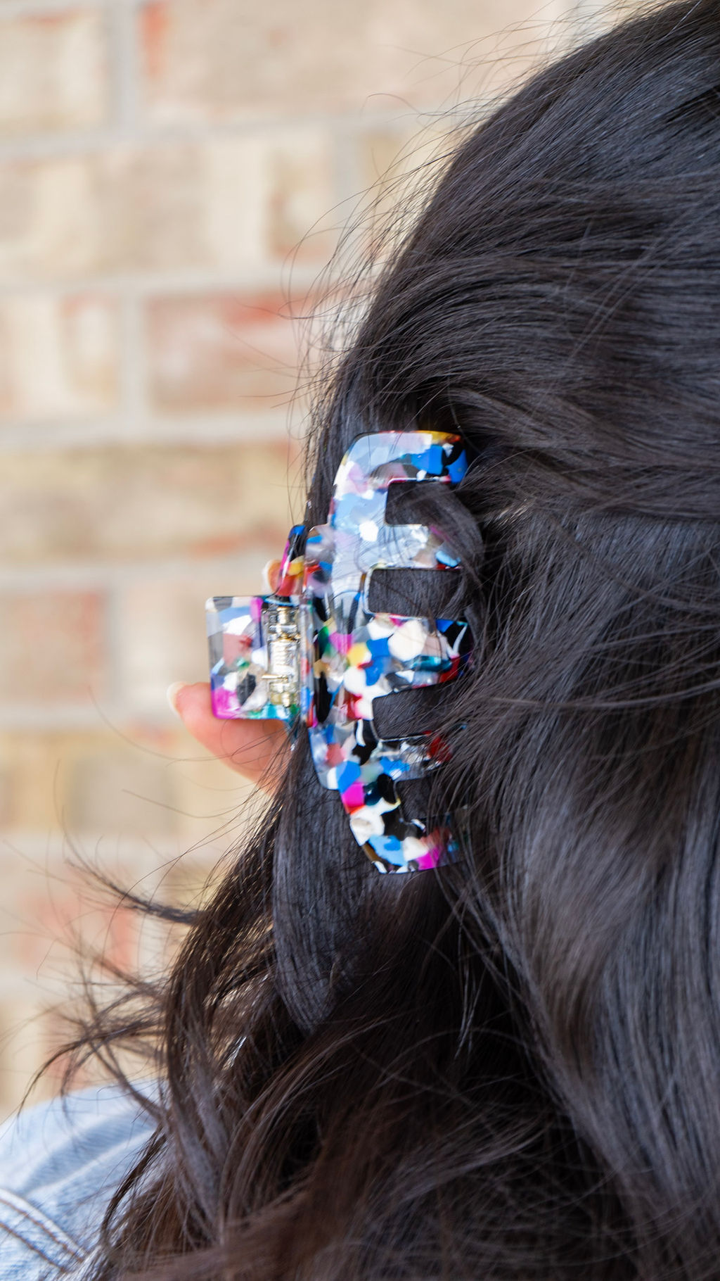 Catherine Hair Claw - Moody Mosaic