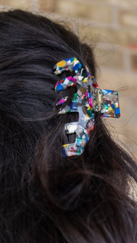 Catherine Hair Claw - Moody Mosaic