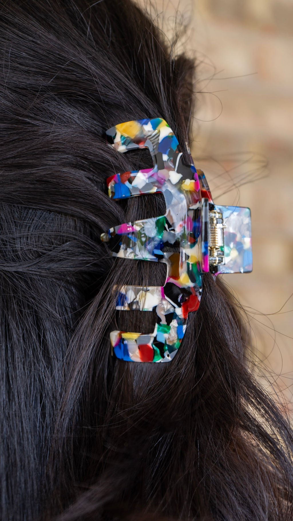 Catherine Hair Claw - Moody Mosaic