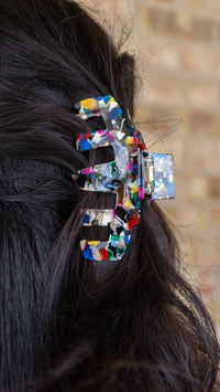 Catherine Hair Claw - Moody Mosaic