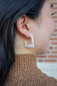 Ghost Hoops - Cream
