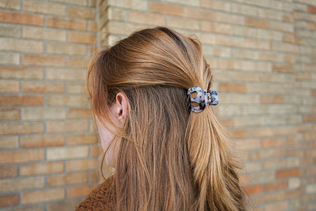 Claire Hair Claw Trio - Olive Tortoise, Blonde Tortoise, and Tortoise