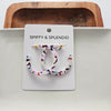 Camy Hoops - Marble Confetti