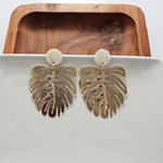 Belize Earrings - Ivory