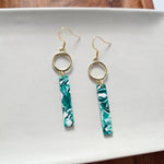 Isabella Earrings - Sea Green