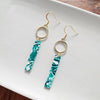 Isabella Earrings - Sea Green