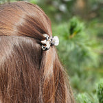 Claire Hair Claw Trio - Ivory & Slate, Multicolor, and Onyx Black