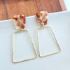 Ariana Earrings - Rust