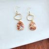 Quinn Earrings - Rust