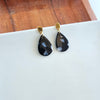 Leah Earrings - Onyx Black