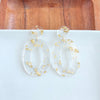 Sloan Earrings - Gold Foil