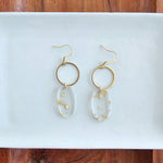 Rene Earrings - Gold Foil