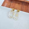 Lexi Earrings - Gold Foil