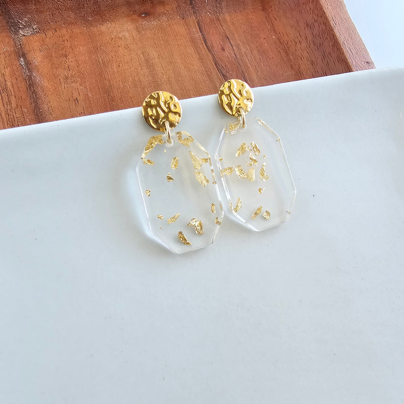 Lexi Earrings - Gold Foil