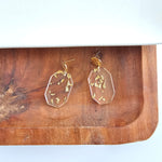 Lexi Earrings - Gold Foil