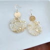 Zoey Earrings - Gold Flake