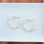 Camy Hoops - Gold Foil