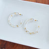 Camy Hoops - Gold Foil