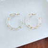 Camy Hoops - Gold Foil