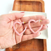 Heart Hoops - Pink