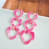 Valentina Earrings - Pink Punch