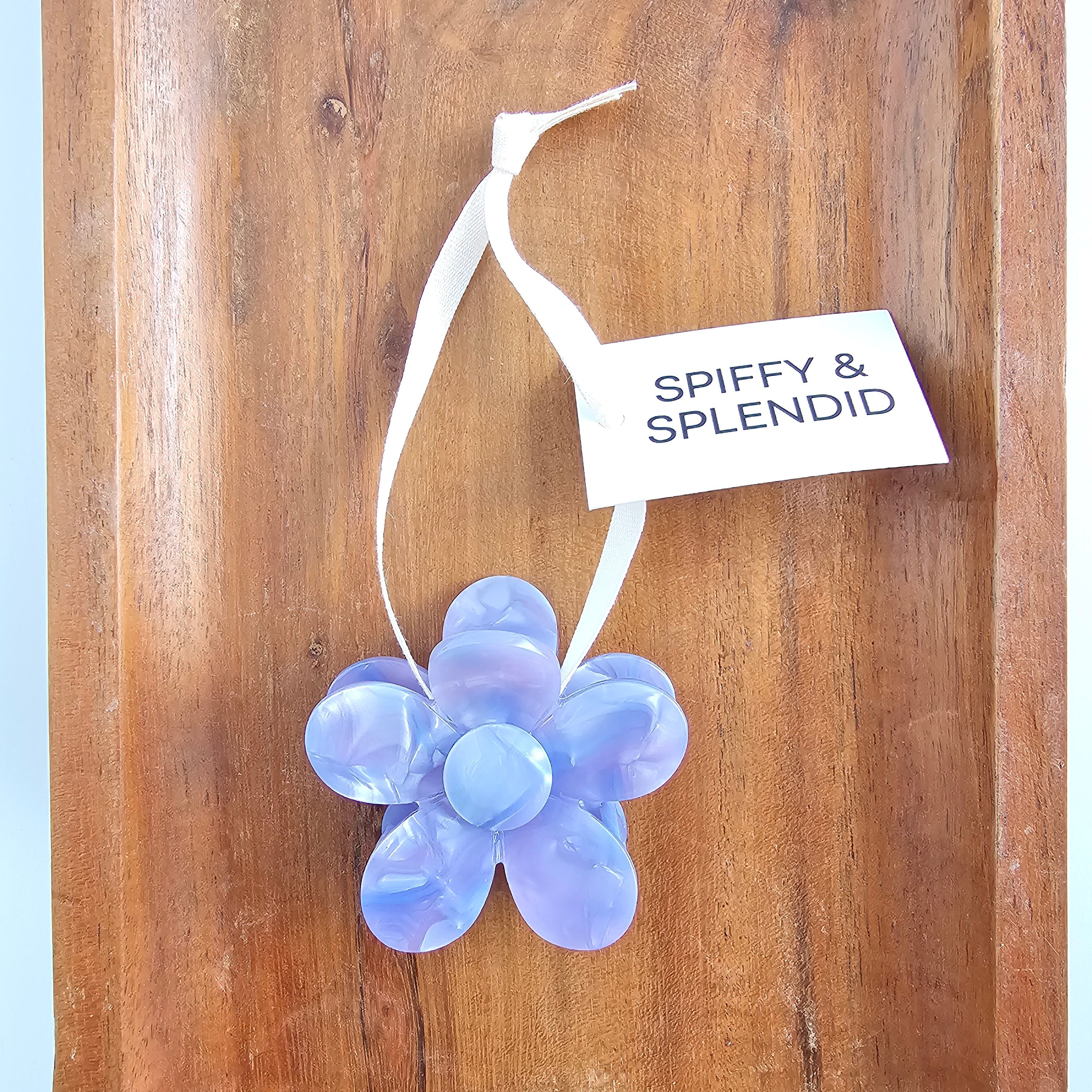 Flower Power Hair Claw - Lavender Haze – Spiffy & Splendid