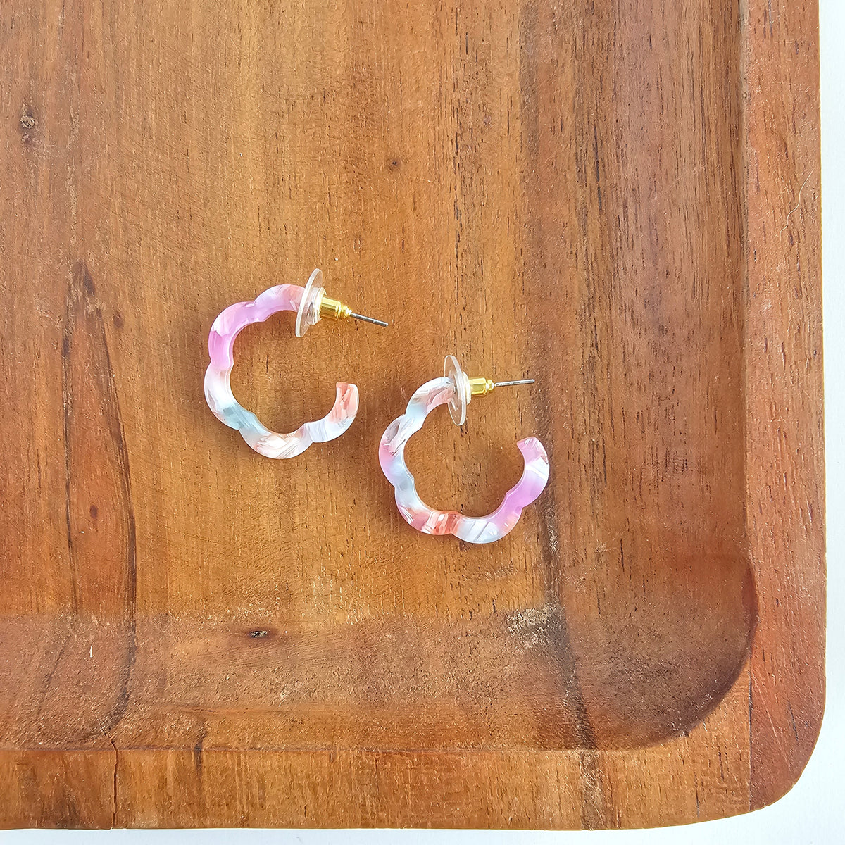 Posey Mini Hoops - Afterglow