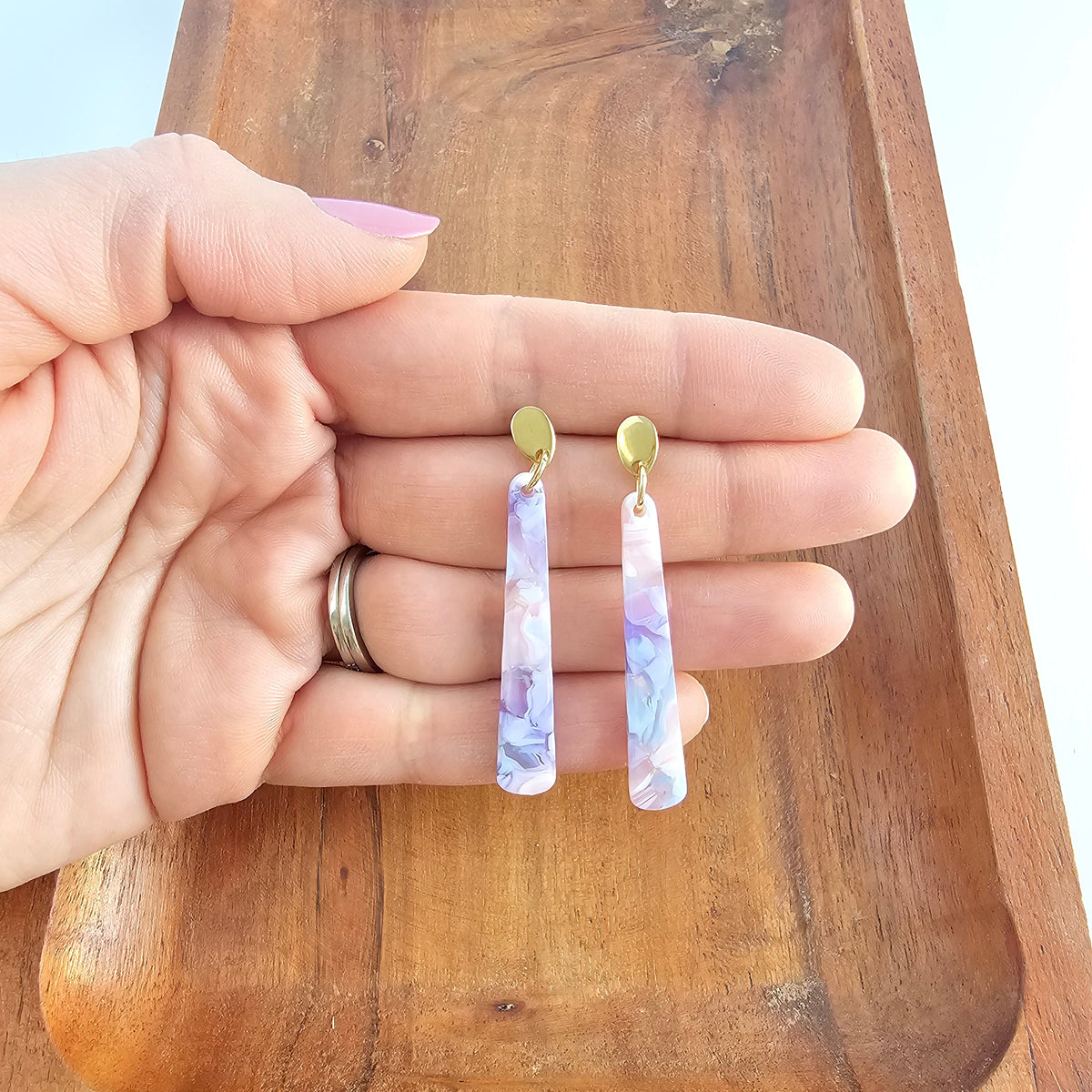 Blair Earrings - Pastel Prism