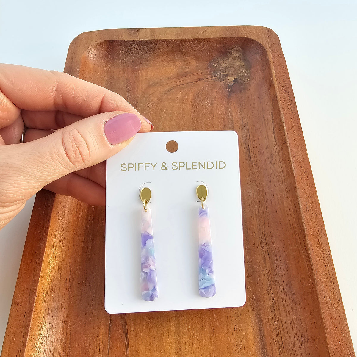 Blair Earrings - Pastel Prism