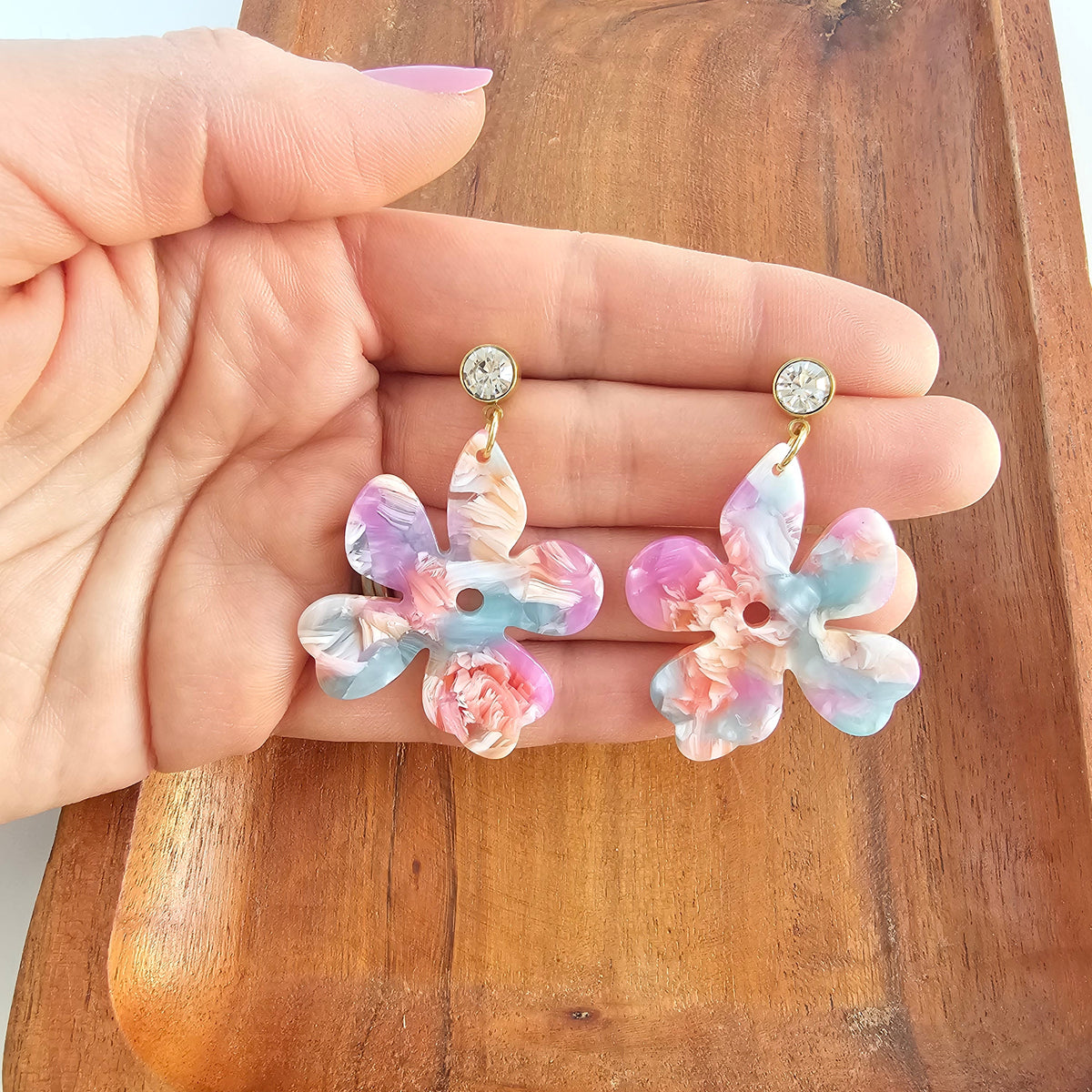 Petunia Earrings - Afterglow