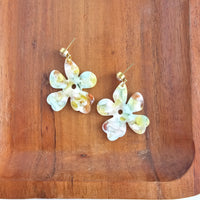 Petunia Earrings - Citron Zest