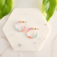 Cam Mini Hoops - Afterglow