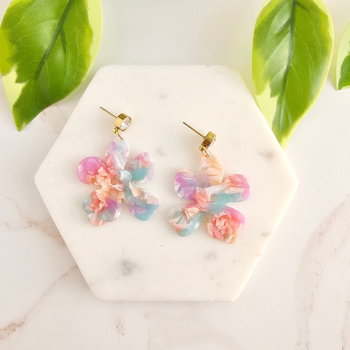 Petunia Earrings - Afterglow