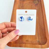 Sophie Studs - Greek Goddess Blue