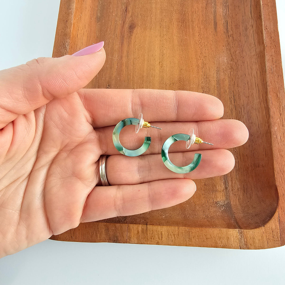 Micro Cam Mini Hoops - Palm Lustre