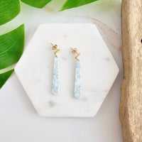 Blair Earrings - Saltwater Blue