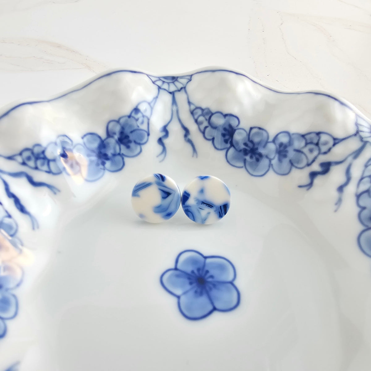 Sophie Studs - Greek Goddess Blue