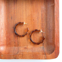 Scarlett Hoops - Amber