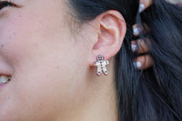 Gingerbread Studs - Brown Shimmer