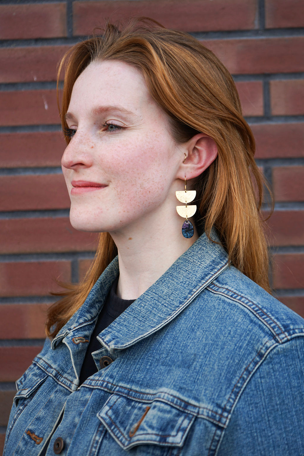 Aria Earrings - Midnight Shimmer